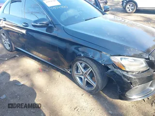 2018 Mercedes-Benz C 300 with VIN 55SWF4KB6JU235244, listed as a IAAI auction lot 41974700 with 76,134 mi miles and . Bid and sale history available at DreamBid. Image 6.