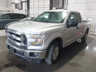 2017 Ford F-150 XL with VIN 1FTEX1CP0HKC62570, listed as a IAAI auction lot 41756349 with 77,915 mi miles. Bid and sale history available at carsss.com. Image 2.