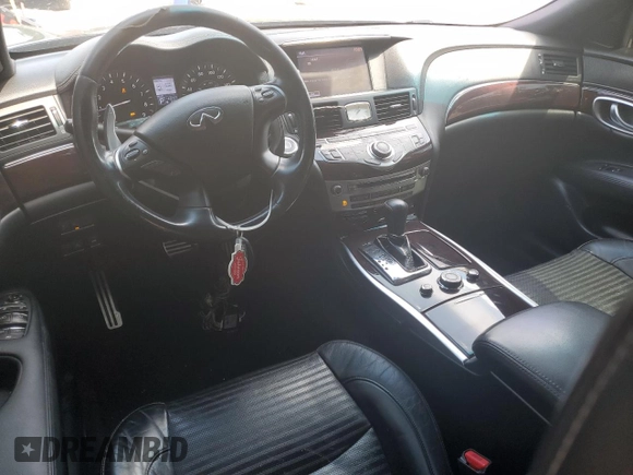 2013 Infiniti M z VIN JN1BY1AP6DM510194, wystawiony jako Copart lot #55293915 z przebiegiem 143 127 mil mil oraz Szkoda całkowita • Salvage title. Historia ofert i sprzedaży dostępna na DreamBid. Obrazek 8.