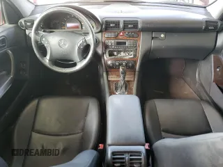 2002 Mercedes-Benz C with VIN WDBRF61JX2E002763, listed as a Copart auction lot 80010164 with 56,332 mi miles and Clean Title. Bid and sale history available at carsss.com. Image 8.