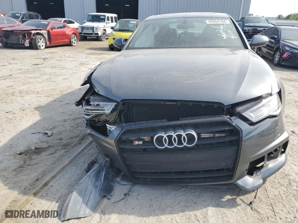 2017 Audi S6 Premium Plus with VIN WAUFFAFC0HN063160, listed as a Copart auction lot 46864164 with 0 miles. Bid and sale history available at carsss.com. Image 5.