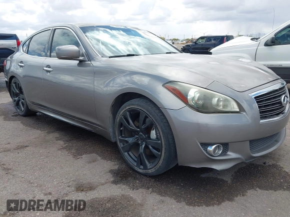 2012 Infiniti M with VIN JN1BY1AP3CM332453, listed as a IAAI auction lot 41944895 with 176,989 mi miles and . Bid and sale history available at DreamBid. Image 1.