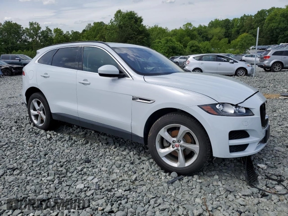 2020 Jaguar F-Pace 25t Premium z VIN SADCJ2FX0LA629299, wystawiony jako Copart lot #56114165 z przebiegiem Nie podano mil oraz Szkoda całkowita • Salvage title. Historia ofert i sprzedaży dostępna na DreamBid. Obrazek 4.