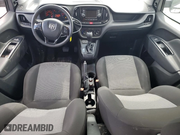 2019 Ram ProMaster City Cargo Tradesman z VIN ZFBHRFAB6K6M81516, wystawiony jako Copart lot #48754015 z przebiegiem 57 342 mil mil oraz Szkoda całkowita • Salvage title. Historia ofert i sprzedaży dostępna na DreamBid. Obrazek 8.