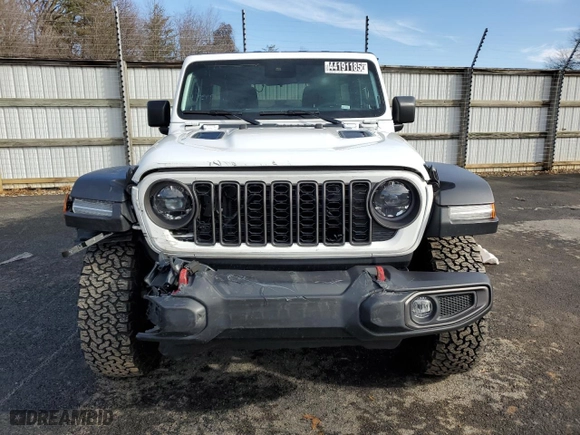 2024 Jeep Wrangler Rubicon with VIN 1C4PJXFG5RW259859, listed as a Copart auction lot 44191185 with 17,360 mi miles and Clean Title. Bid and sale history available at carsss.com. Image 5.