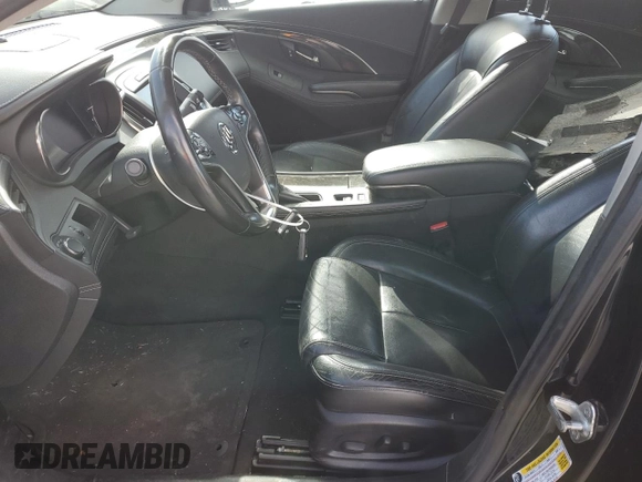2014 Buick LaCrosse Leather with VIN 1G4GB5G37EF277461, listed as a Copart auction lot 49537795 with 165,043 mi miles and Salvage Title. Bid and sale history available at DreamBid. Image 7.