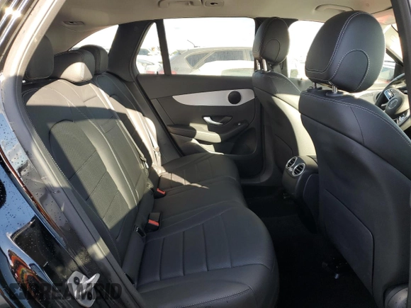 2022 Mercedes-Benz GLC with VIN W1N0G8DBXNV385950, listed as a Copart auction lot 62633152 with 0 mi miles. Bid and sale history available at carsss.com. Image 6.