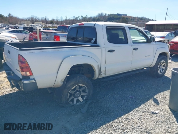2007 Toyota Tacoma with VIN 5TELU42N97Z387675, listed as a IAAI auction lot 41687877 with 244,973 mi miles and . Bid and sale history available at DreamBid. Image 4.