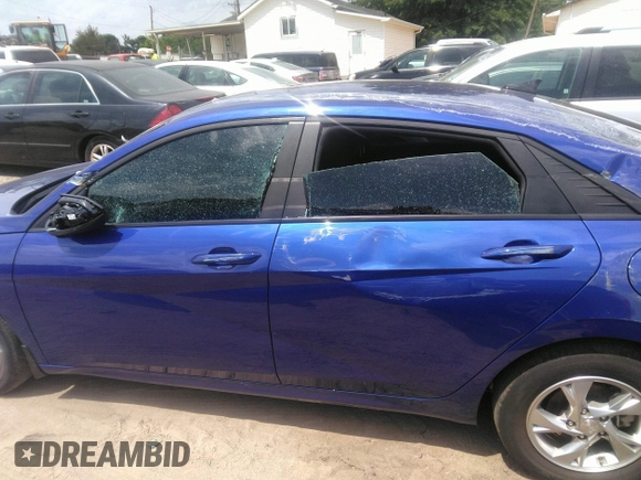 2023 Hyundai Elantra SE with VIN KMHLL4AG7PU547028, listed as a IAAI auction lot 42295866 with 49,993 mi miles and . Bid and sale history available at DreamBid. Image 14.