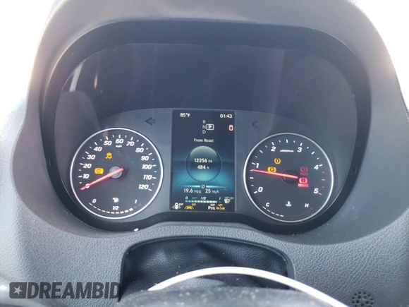 2024 Mercedes-Benz Sprinter with VIN W1Z4NFHYXRP650336, listed as a Copart auction lot 53669065 with 12,256 mi miles and Salvage Title. Bid and sale history available at DreamBid. Image 9.