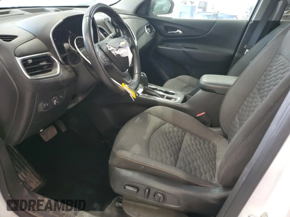 2021 Chevrolet Equinox LT with VIN 3GNAXUEV4MS165504, listed as a Copart auction lot 53049245 with 75,706 mi miles and Salvage Title. Bid and sale history available at DreamBid. Image 7.