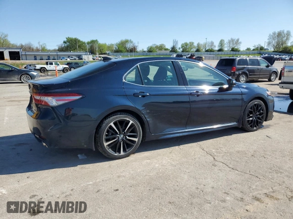 2019 Toyota Camry XSE with VIN 4T1B61HKXKU240473, listed as a Copart auction lot 54164825 with 230,609 mi miles and Clean Title. Bid and sale history available at carsss.com. Image 3.