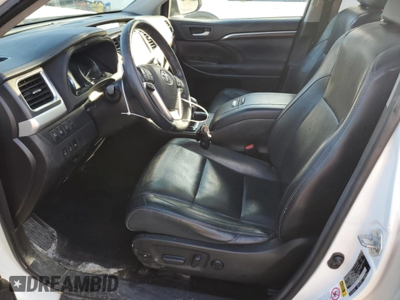 2015 Toyota Highlander Hybrid Limited with VIN 5TDDCRFH0FS010012, listed as a Copart auction lot 49956765 with 0 mi miles and Salvage Title. Bid and sale history available at carsss.com. Image 7.