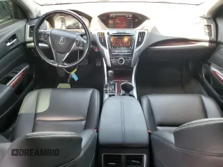 2015 Acura TLX with VIN 19UUB1F37FA026831, listed as a Copart auction lot 58737345 with 113,436 mi miles and Salvage title. Bid and sale history available at DreamBid. Image 8.