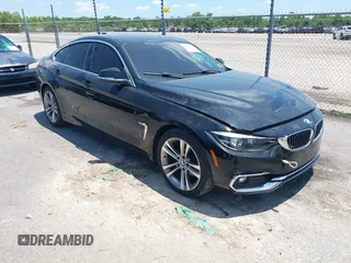 2019 BMW 4 Series 430i z VIN WBA4J1C51KBM13884, wystawiony jako IAAI lot #42243591 z przebiegiem 110 357 mil mil oraz . Historia ofert i sprzedaży dostępna na DreamBid. Obrazek 1.