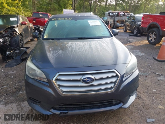 2015 Subaru Legacy Premium with VIN 4S3BNBE68F3016389, listed as a IAAI auction lot 42583160 with 195,118 mi miles and . Bid and sale history available at DreamBid. Image 12.