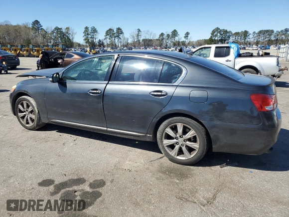 2008 Lexus GS 350 with VIN JTHCE96S180015712, listed as a Copart auction lot 49552275 with 0 mi miles and Salvage Title. Bid and sale history available at carsss.com. Image 2.