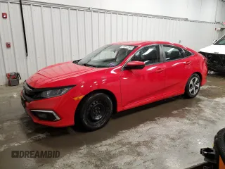 2020 Honda Civic LX с VIN 2HGFC2F69LH562585, выставлен на аукционе Copart как лот 48341945 с пробегом 55 283 миль миль и Списание • Salvage title. История ставок и продаж доступна на DreamBid. Изображение 1.