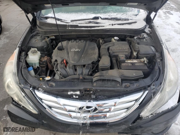 2013 Hyundai Sonata SE with VIN 5NPEC4AC3DH577207, listed as a Copart auction lot 89097265 with 148,709 mi miles and Clean Title. Bid and sale history available at carsss.com. Image 11.