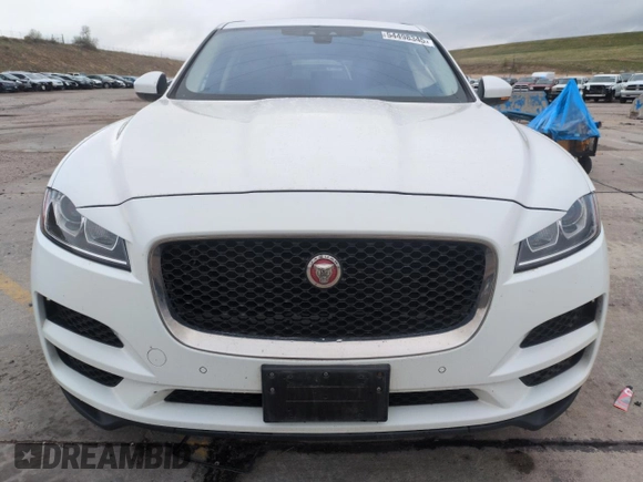 2019 Jaguar F-Pace 25t with VIN SADCS2FX0KA602177, listed as a Copart auction lot 54498345 with 91,122 mi miles and Salvage title. Bid and sale history available at DreamBid. Image 5.
