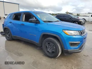 2017 Jeep Compass Sport with VIN 3C4NJCAB2HT690739, listed as a Copart auction lot 85103254 with 120,510 mi miles and Salvage Title. Bid and sale history available at carsss.com. Image 4.