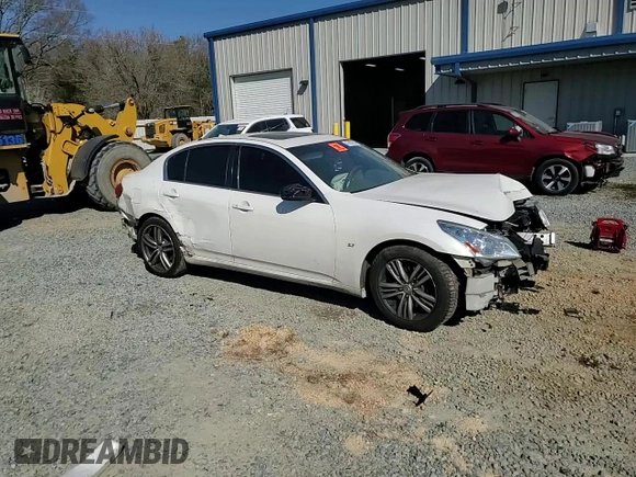 2015 Infiniti Q40 with VIN JN1CV6AR1FM651110, listed as a Copart auction lot 47437555 with 155,762 mi miles and Salvage Title. Bid and sale history available at carsss.com. Image 11.