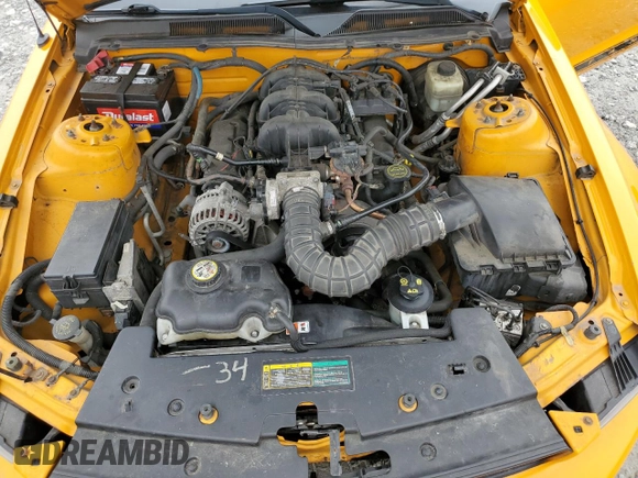 2007 Ford Mustang Deluxe z VIN 1ZVFT80N675218322, wystawiony jako Copart lot #58667435 z przebiegiem 159 320 mil mil oraz Czysty tytuł • Clean title. Historia ofert i sprzedaży dostępna na DreamBid. Obrazek 11.