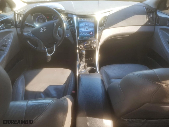 2013 Hyundai Sonata Limited with VIN 5NPEC4AC6DH606022, listed as a Copart auction lot 49320185 with 114,497 mi miles and Salvage Title. Bid and sale history available at carsss.com. Image 8.