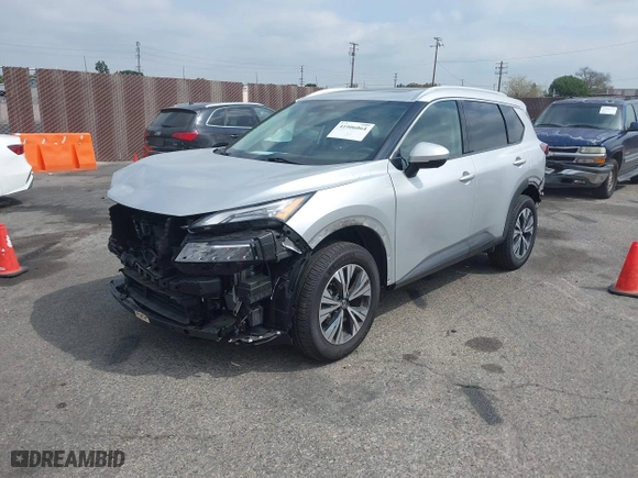2021 Nissan Rogue SV with VIN 5N1AT3BA5MC701412, listed as a IAAI auction lot 41906064 with 26,525 mi miles. Bid and sale history available at carsss.com. Image 17.