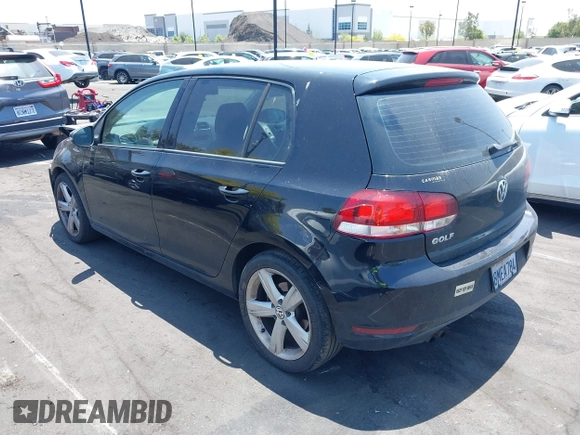 2013 Volkswagen Golf w/Conv with VIN WVWDB7AJ3DW122821, listed as a IAAI auction lot 42348686 with 169,159 mi miles and . Bid and sale history available at DreamBid. Image 3.