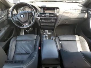 2016 BMW X4 xDrive28i z VIN 5UXXW3C51G0R20377, wystawiony jako Copart lot #56760505 z przebiegiem 106 669 mil mil oraz Nie do naprawy • Non repairable. Historia ofert i sprzedaży dostępna na DreamBid. Obrazek 8.