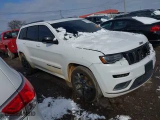 2019 Jeep Grand Cherokee Limited with VIN 1C4RJFBG3KC623311, listed as a IAAI auction lot 41607166 with 121,475 mi miles. Bid and sale history available at carsss.com. Image 1.