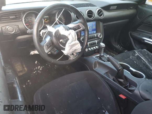 2022 Ford Mustang EcoBoost with VIN 1FA6P8TH2N5144882, listed as a Copart auction lot 85665864 with 22,551 mi miles and Salvage Title. Bid and sale history available at carsss.com. Image 8.