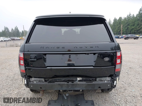 2016 Land Rover Range Rover Supercharged with VIN SALGS2EF3GA277630, listed as a IAAI auction lot 42428358 with 87,981 mi miles and . Bid and sale history available at DreamBid. Image 17.