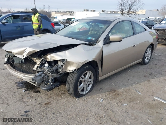 2007 Honda Accord Cpe EX-L with VIN 1HGCM72657A006927, listed as a IAAI auction lot 41621777 with 1 mi miles. Bid and sale history available at carsss.com. Image 16.