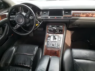 2005 Audi A8 L with VIN WAUML44E85N016315, listed as a Copart auction lot 46467405 with 224,069 mi miles and Salvage Title. Bid and sale history available at carsss.com. Image 8.