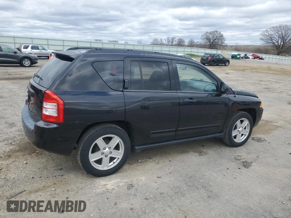 2009 Jeep Compass North with VIN 1J4FT47BX9D196562, listed as a Copart auction lot 54044015 with 80,443 mi miles and Non Repairable. Bid and sale history available at carsss.com. Image 3.