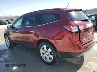 2017 Chevrolet Traverse LT with VIN 1GNKRGKD2HJ148753, listed as a Copart auction lot 48069075 with 129,821 mi miles and Salvage Title. Bid and sale history available at DreamBid. Image 2.