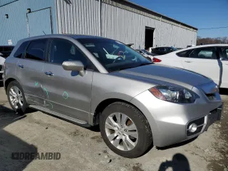 2010 Acura RDX with VIN 5J8TB1H27AA007186, listed as a Copart auction lot 45853575 with 80,761 mi miles and Salvage Title. Bid and sale history available at carsss.com. Image 4.