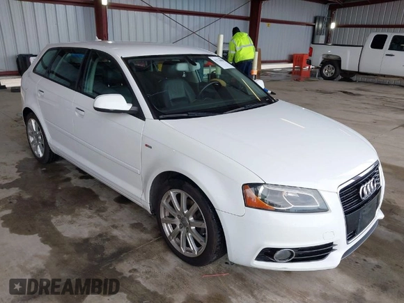 2011 Audi A3 2.0 TDI Premium Plus with VIN WAUKJAFMXBA127905, listed as a IAAI auction lot 41776090 with 263,015 mi miles. Bid and sale history available at carsss.com. Image 1.