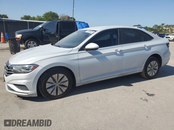 2019 Volkswagen Jetta S with VIN 3VWC57BU6KM023674, listed as a Copart auction lot 57093625 with 130,398 mi miles and Non repairable. Bid and sale history available at DreamBid. Image 1.