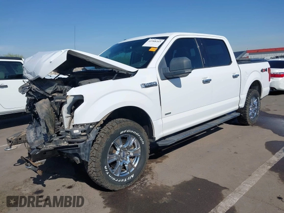 2015 Ford F-150 XLT with VIN 1FTEW1EP0FKE42273, listed as a IAAI auction lot 41988265 with 119,483 mi miles. Bid and sale history available at carsss.com. Image 2.