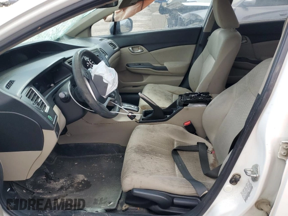 2015 Honda Civic Sedan LX with VIN 19XFB2F5XFE068633, listed as a Copart auction lot 48239295 with 164,087 mi miles and Salvage Title. Bid and sale history available at carsss.com. Image 7.