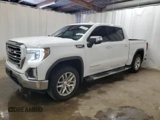 2021 GMC Sierra 1500 SLT z VIN 3GTU9DET6MG362918, wystawiony jako Copart lot #52958975 z przebiegiem 120 057 mil mil oraz Tytuł czysty. Historia ofert i sprzedaży dostępna na DreamBid. Obrazek 1.