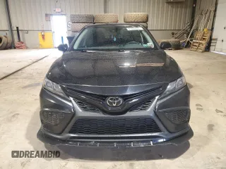 2024 Toyota Camry SE with VIN 4T1G11AK8RU842152, listed as a Copart auction lot 51452055 with 107,511 mi miles and Salvage Title. Bid and sale history available at carsss.com. Image 5.