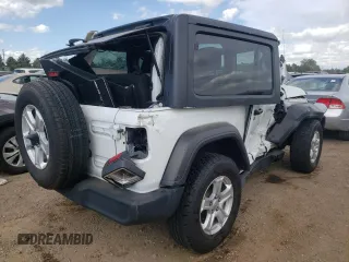 2020 Jeep Wrangler Willys with VIN 1C4GJXAN8LW121231, listed as a Copart auction lot 59509274 with Not provided miles and Non repairable. Bid and sale history available at DreamBid. Image 3.