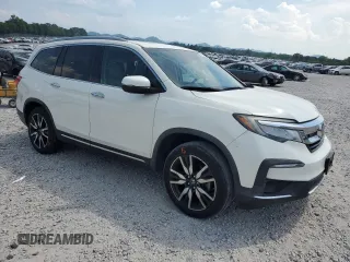 2019 Honda Pilot Touring 8-Passenger with VIN 5FNYF6H96KB067035, listed as a Copart auction lot 63933195 with 46,514 mi miles and Salvage title. Bid and sale history available at DreamBid. Image 4.