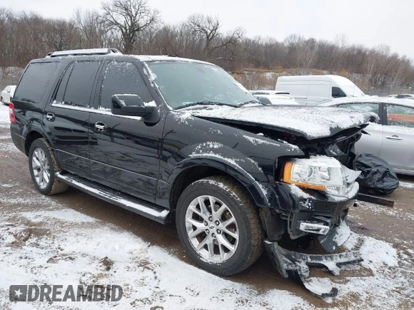 2016 Ford Expedition Limited z VIN 1FMJU2AT3GEF37984, wystawiony jako IAAI lot #41136923 z przebiegiem 142 018 mil mil oraz . Historia ofert i sprzedaży dostępna na DreamBid. Obrazek 1.