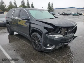 2019 Chevrolet Traverse LT Leather with VIN 1GNERHKW9KJ192938, listed as a Copart auction lot 44165175 with 94,460 mi miles and Salvage Title. Bid and sale history available at carsss.com. Image 4.