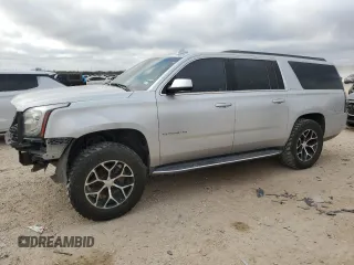 2016 GMC Yukon XL SLE with VIN 1GKS1FKC9GR433424, listed as a Copart auction lot 44054045 with 118,128 mi miles and Salvage Title. Bid and sale history available at carsss.com. Image 1.